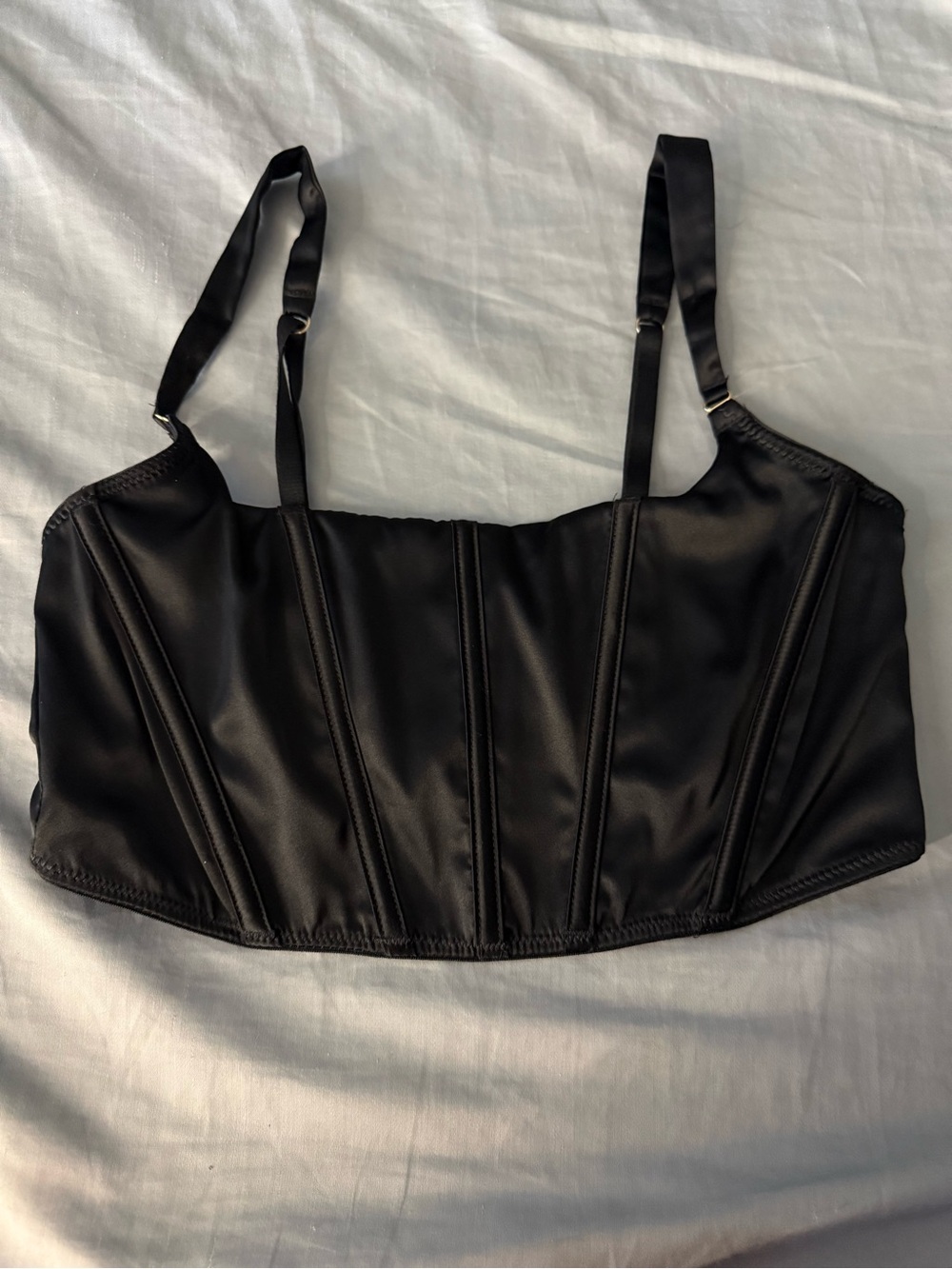 Auden Black Intimates Bra with Adjustable Straps